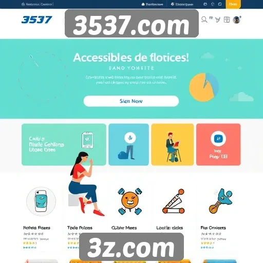 Acessibilidade no site 3537.com é destaque