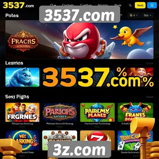 Interface do usuário no site 3537.com é intuitiva